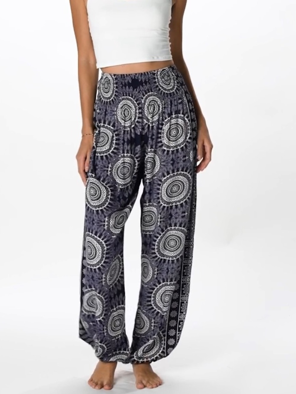 Lotus & Luna The Como Harem Pants Size M